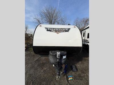 2022 Forest River Wildwood — front three-quarter view