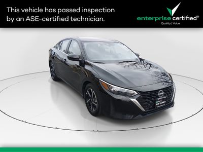 2024 Nissan Sentra SV CVT — front three-quarter view