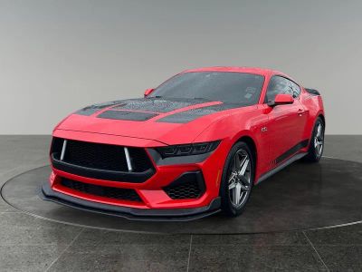 2025 Ford Mustang — rear three-quarter view