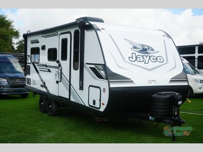 2027 Jayco Jay Feather — rear three-quarter view