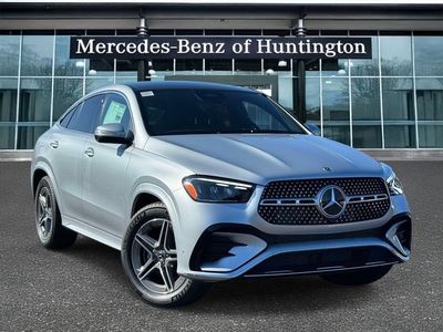 2026 Mercedes-Benz GLE 450 in Cirrus Silver Metallic — front three-quarter view