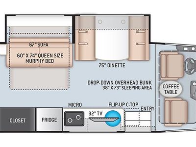 2023 Thor Motor Coach Axis — photo 30 view