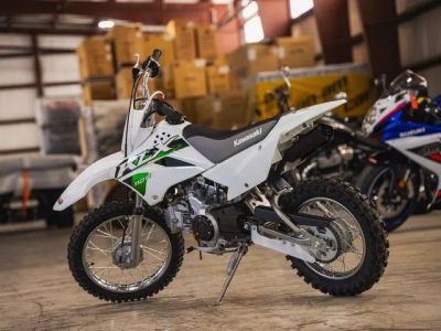 2026 Kawasaki KLX®110R L — front three-quarter view