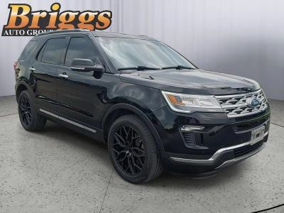 2018 Ford Explorer — interior view