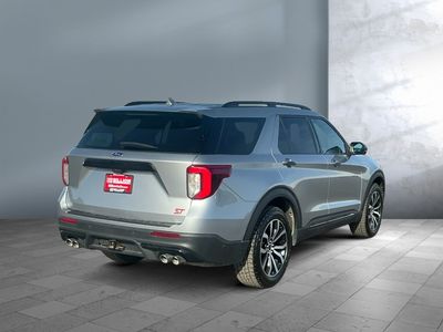 2020 Ford Explorer — engine compartment view