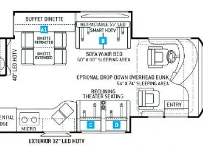 2017 Thor Motor Coach Venetian — photo 8 view
