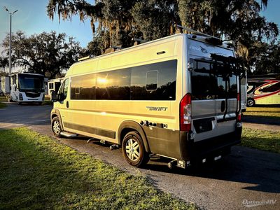 2022 Jayco Swift — rear three-quarter view