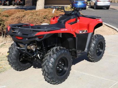2026 Can-Am Outlander DPS 700 — engine compartment view