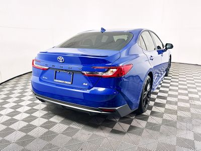 2025 Toyota Camry — rear three-quarter view