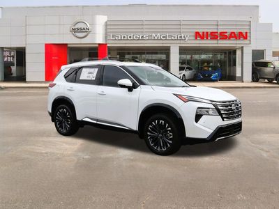 2026 Nissan Rogue Platinum — front three-quarter view