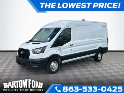 2026 Ford Transit-250 Base in Oxford White — front three-quarter view