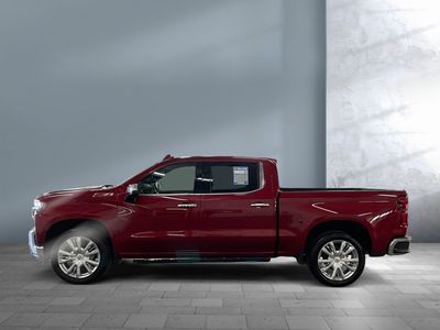 2021 Chevrolet Silverado 1500 — rear three-quarter view