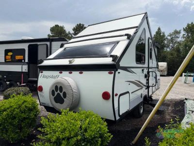 2021 Forest River RV Flagstaff Hard Side — engine compartment view