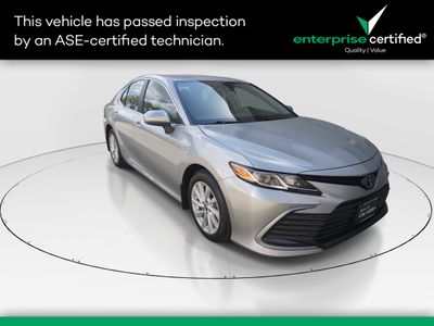 2024 Toyota Camry LE Auto — front three-quarter view