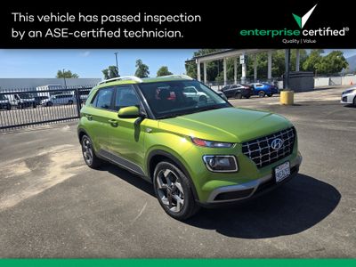 2024 Hyundai Venue SEL IVT — front three-quarter view