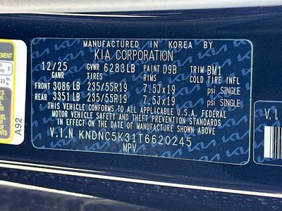 2026 Kia Carnival - Photo 33