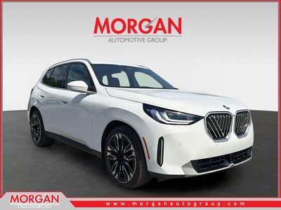 2026 BMW X3 30 xDrive in Alpine White — front three-quarter view
