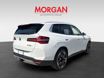 2026 BMW X3 — rear three-quarter view