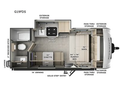 2026 Forest River RV Rockwood GEO Pro — photo 9 view