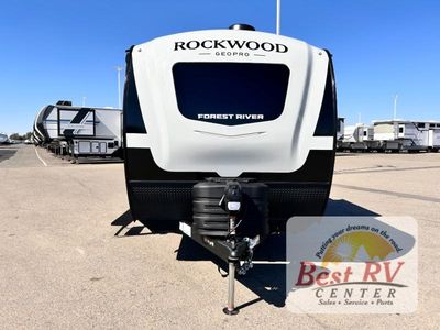 2026 Forest River RV Rockwood GEO Pro — rear three-quarter view
