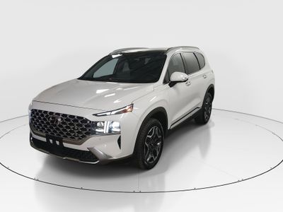 2023 Hyundai Santa Fe — rear three-quarter view