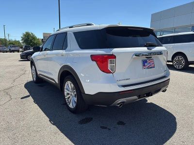 2023 Ford Explorer — rear three-quarter view