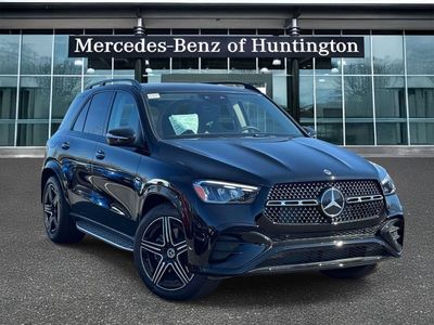 2026 Mercedes-Benz GLE 450 in Black — front three-quarter view