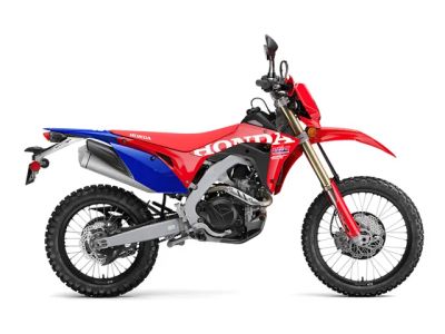 2027 Honda® CRF450RL — front three-quarter view