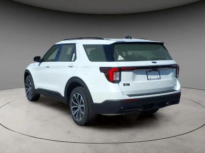2026 Ford Explorer — rear three-quarter view