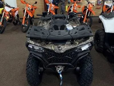 2026 CFMOTO CFORCE 500 Camo — front three-quarter view
