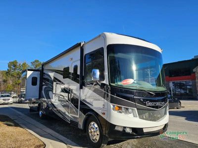 2017 Forest River RV Georgetown — front three-quarter view