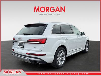 2026 Audi Q7 — rear three-quarter view
