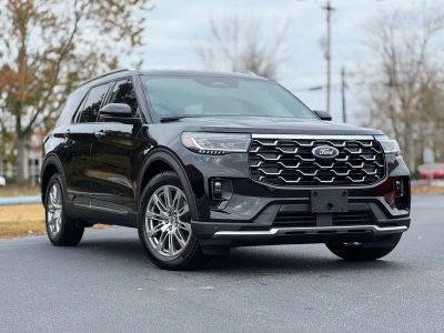2026 Ford Explorer — rear three-quarter view