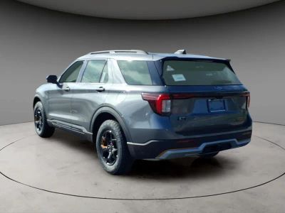 2026 Ford Explorer — rear three-quarter view