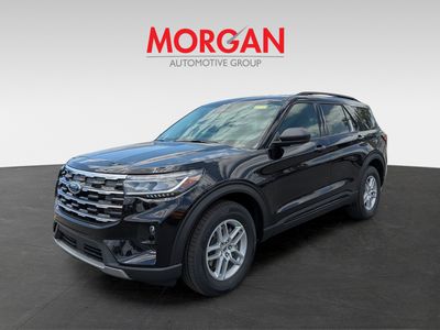 2026 Ford Explorer — rear three-quarter view