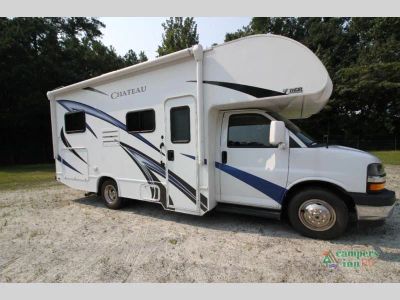2019 Four Winds RV Chateau in White  — front three-quarter view