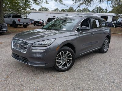 2021 Lincoln Corsair Standard in Gray — front three-quarter view