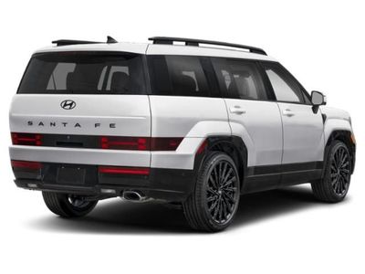2026 Hyundai Santa Fe — rear three-quarter view