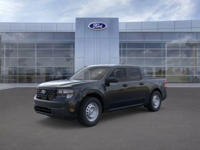 2026 Ford Maverick in Shadow Black — front three-quarter view