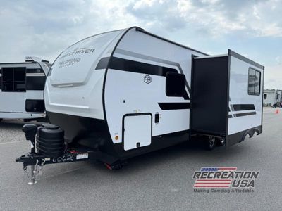 2026 Forest River Solaire — rear three-quarter view