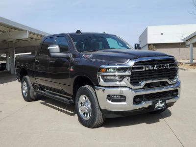 2026 RAM 2500 RAM 2500 TRADESMAN CREW CAB 4X4 6'4' BOX in Granite Crystal Metallic Clear-Coat Exterior Paint — front three-quarter view