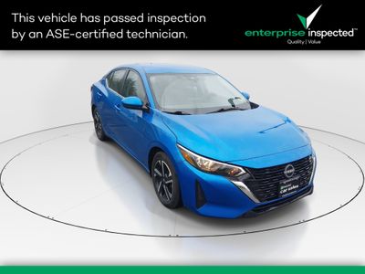 2024 Nissan Sentra SV CVT — front three-quarter view