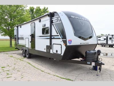 2026 Keystone RV Bullet — front three-quarter view