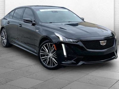 2023 Cadillac CT5-V V-Series in Black Raven — front three-quarter view