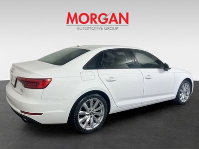 2017 Audi A4 — rear three-quarter view