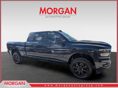 2026 Ram 2500 Laramie in Blue — front three-quarter view