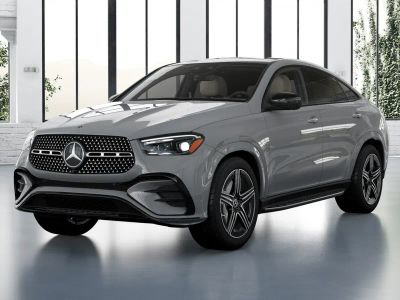 2026 Mercedes-Benz GLE 450 in MANUFAKTUR Alpine Grey — front three-quarter view