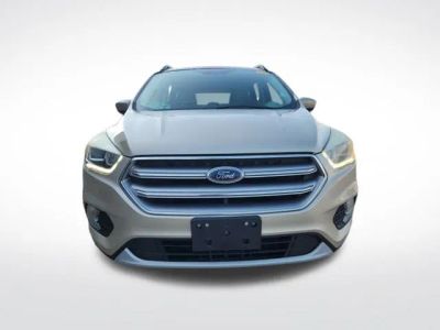 2017 Ford Escape SE in White Gold Metallic — front three-quarter view