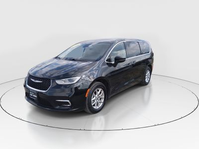 2023 Chrysler Pacifica — rear three-quarter view