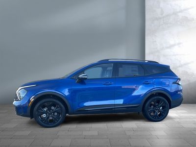 2025 Kia Sportage — rear three-quarter view